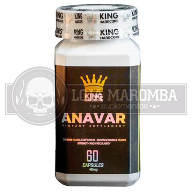 Anavar 20mg (60 caps) - King Hardcore