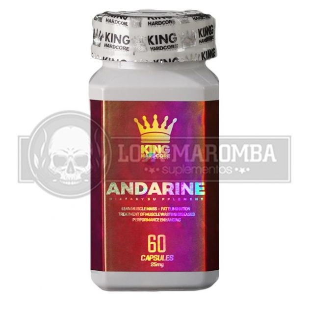 S4 Andarine 25mg (60 Cápsulas) - King Hardcore