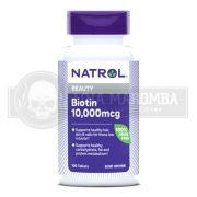 Biotina 10.000mcg (100 tabs) - Natrol