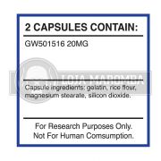 Cardarine 20mg cada 2 cápsulas (60 capsulas) - Sarm Source