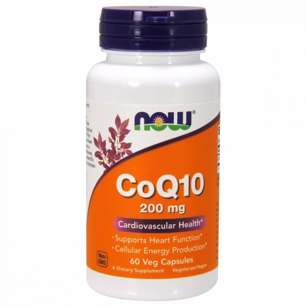 Coenzima Coq10 200mg (60 caps) - Now Foods