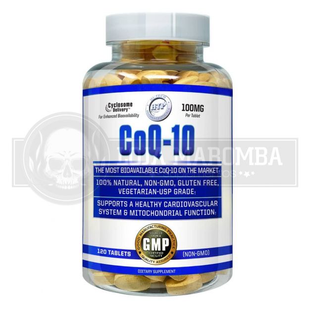 Coenzima Q10 (CoQ10) 120 Tabs  - Hi-Tech Pharmaceuticals