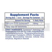Coenzima Q10 (CoQ10) 120 Tabs  - Hi-Tech Pharmaceuticals