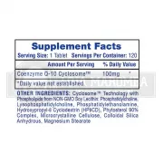 Coenzima Q10 (CoQ10) 120 Tabs  - Hi-Tech Pharmaceuticals