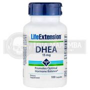 2 Unidades DHEA 15mg (100 caps) - Life Extension(Envio Internacional Grátis)