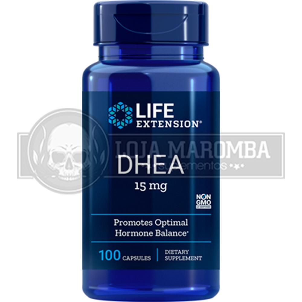 DHEA 15mg (100 caps) - Life Extension