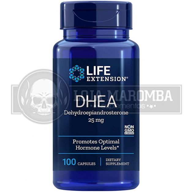 DHEA 25mg (100 caps) - Life Extension