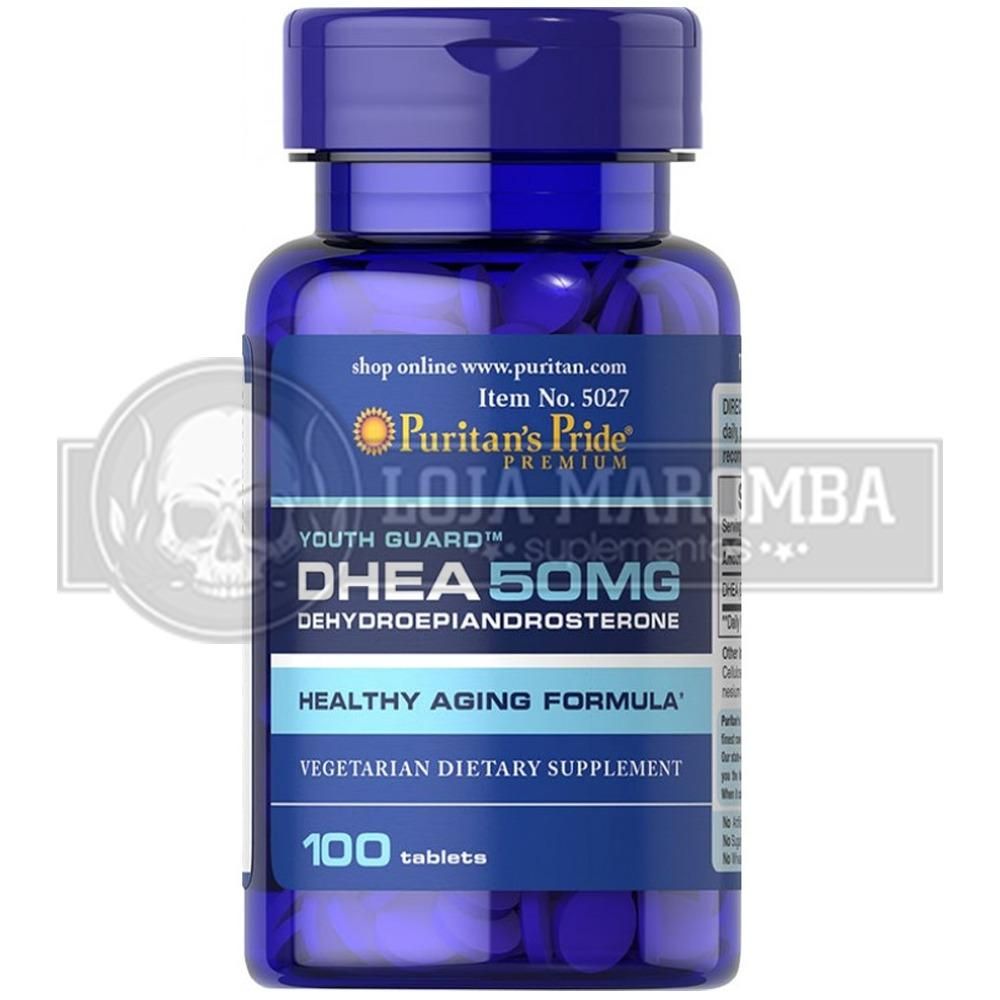 Dhea 50mg (100 Tablets) - Puritans Pride