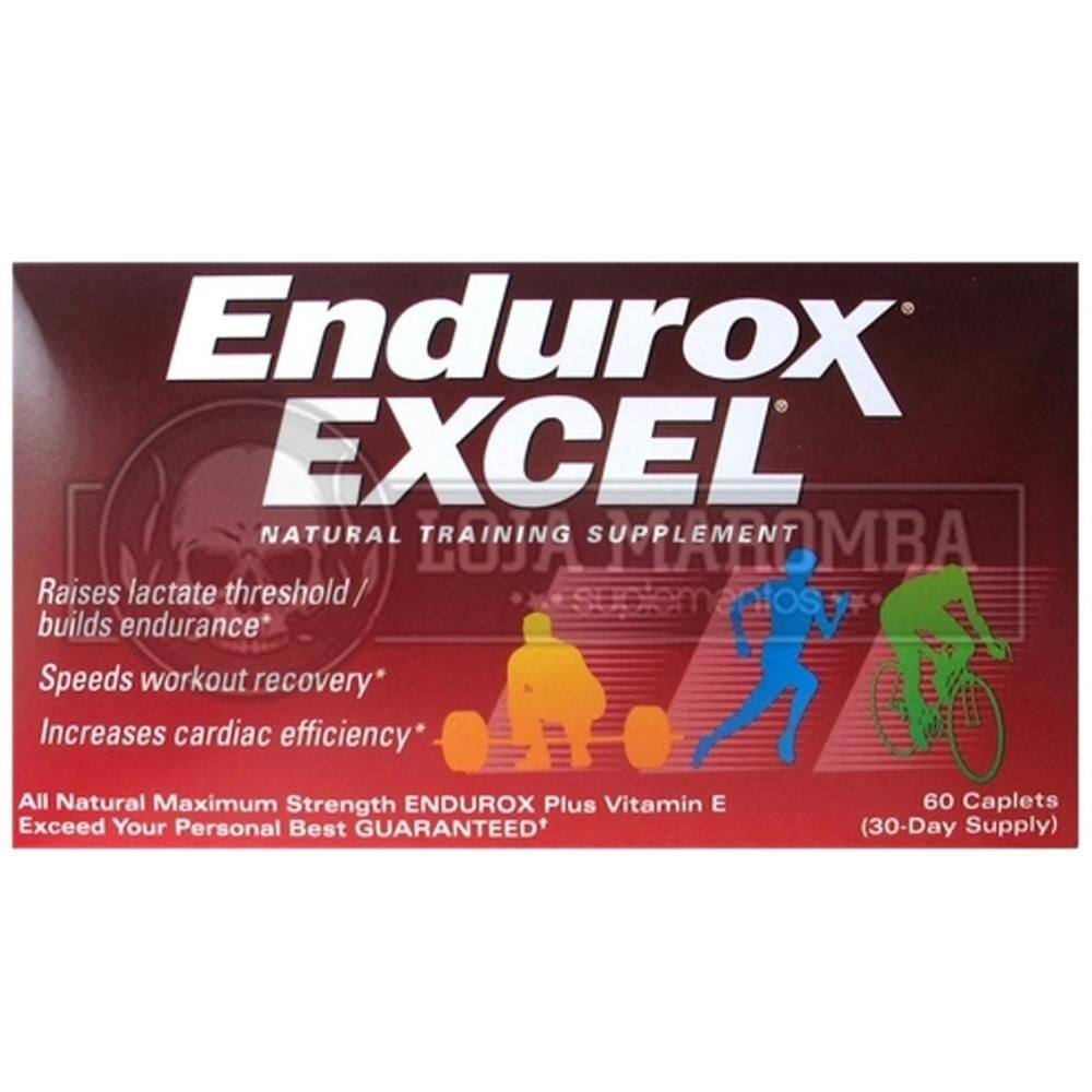 Endurox Excel (60 comprimidos) - Pacifc Health