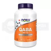 Gaba 500mg + Vitamina B6 (200 caps) - Now Foods
