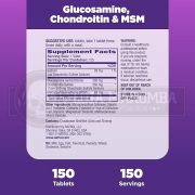 Glucosamina Condroitina e MSM (150 Tablets) - Natrol