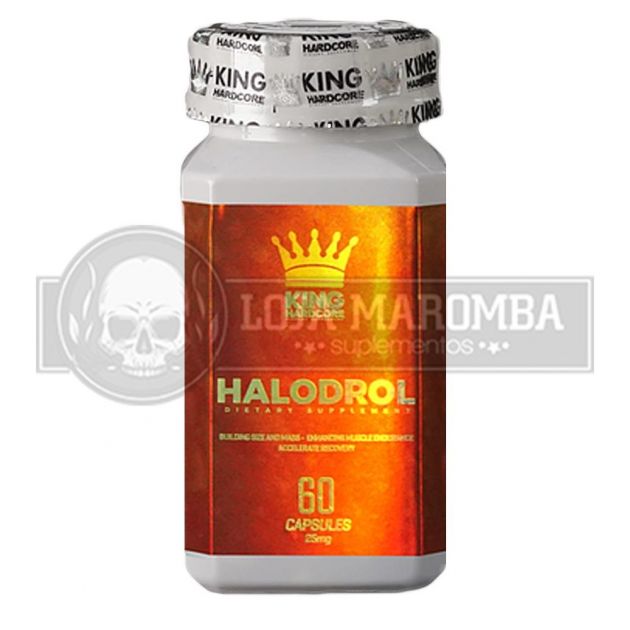Halodrol 25mg (60 Cápsulas) - King Hardcore