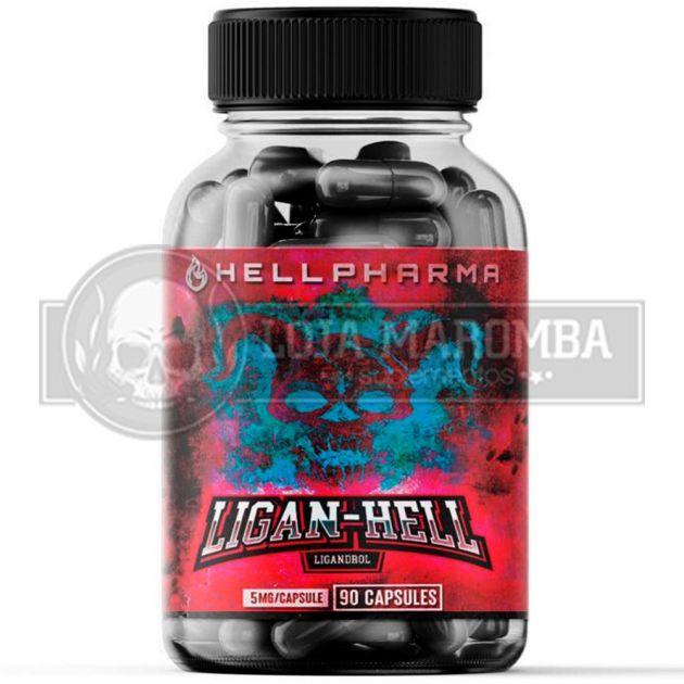 Ligan-Hell (Ligandrol 5mg com 90caps) - HellPharma  VALIDADE 03/2023