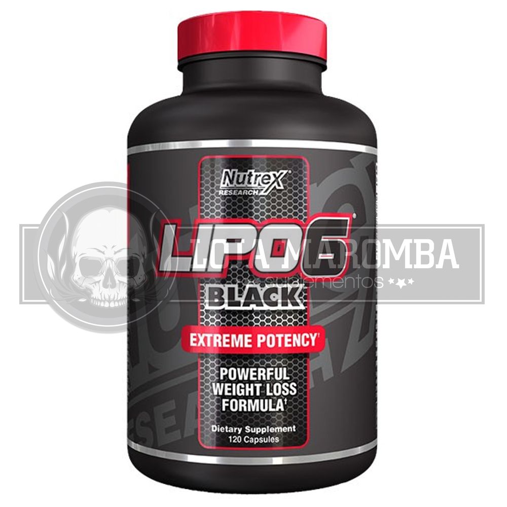 Lipo 6 Black (120 caps) - Nutrex