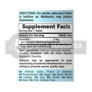 Melatonina 3mg (120 Tabs) - Puritan's Pride