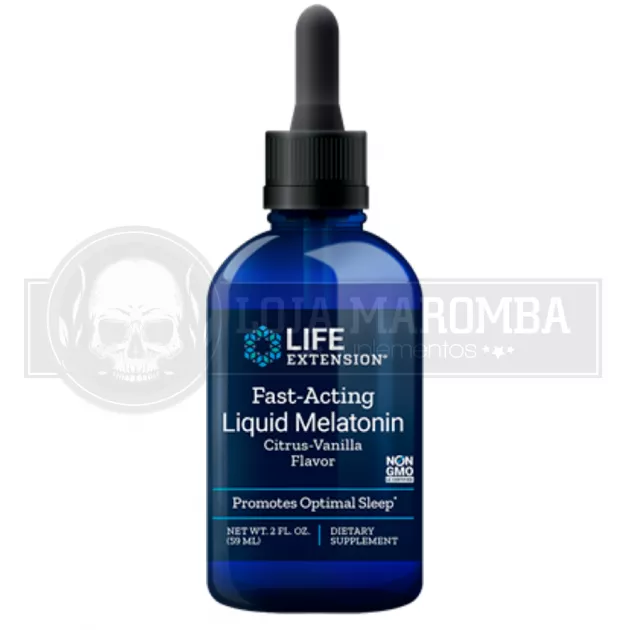 Melatonina Liquida 3 mg (59 ml) - Life Extension 