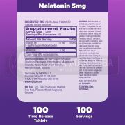 Melatonina Time Release 5mg (100 Tablets) - Natrol