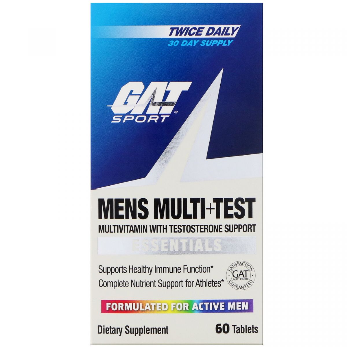 Mens Multi + Test (60 Tabs) - GAT