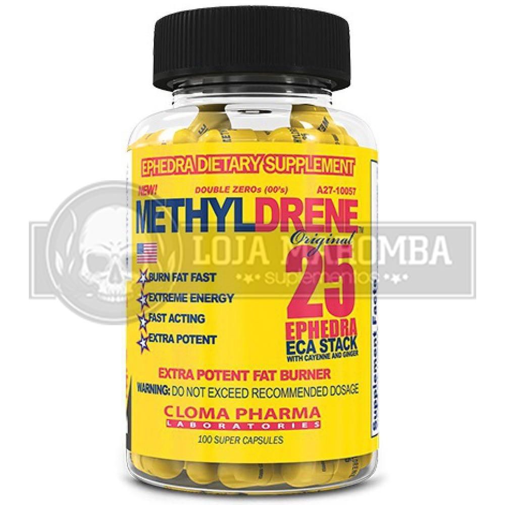 Methyldrene 25 Ephedra ECA Stack (100 Caps) – Cloma Pharma