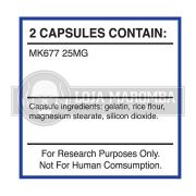 MK677 25mg cada 2 cápsulas (60 capsulas) - Sarm Source