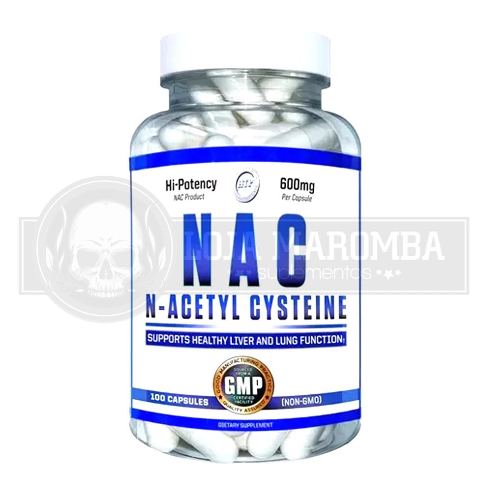 (NAC) N-Acetyl Cysteine 600mg (100 Caps) - Hi-Tech Pharmaceuticals