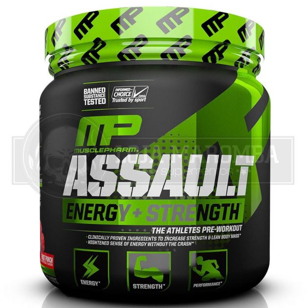 Assault Energy   Strength (30 Doses) - Muscle Pharm (Versão Americana)