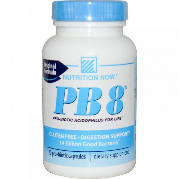 PB8 Acidófilo Probiótico (120 caps) - Nutrition Now