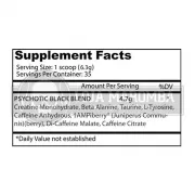 2 Unidades Psychotic Black (35 Doses) - Insane Labz (Envio Internacional Grátis)