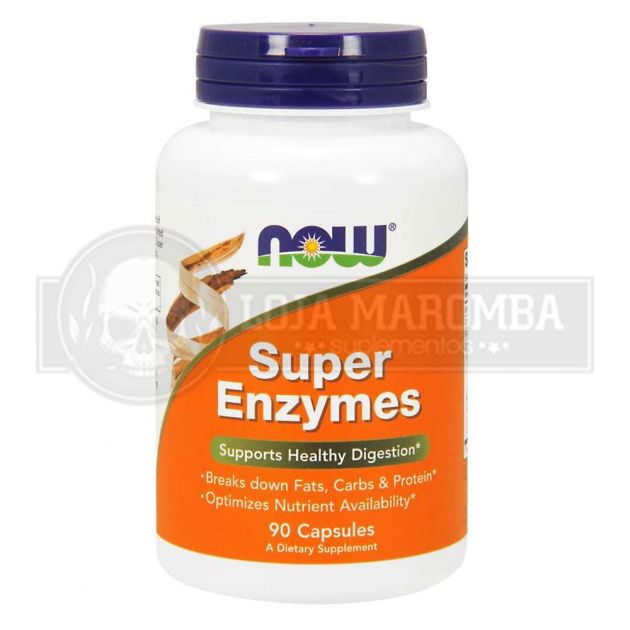 Super Enzymes (Enzimas Digestiva) 90 caps - Now Foods