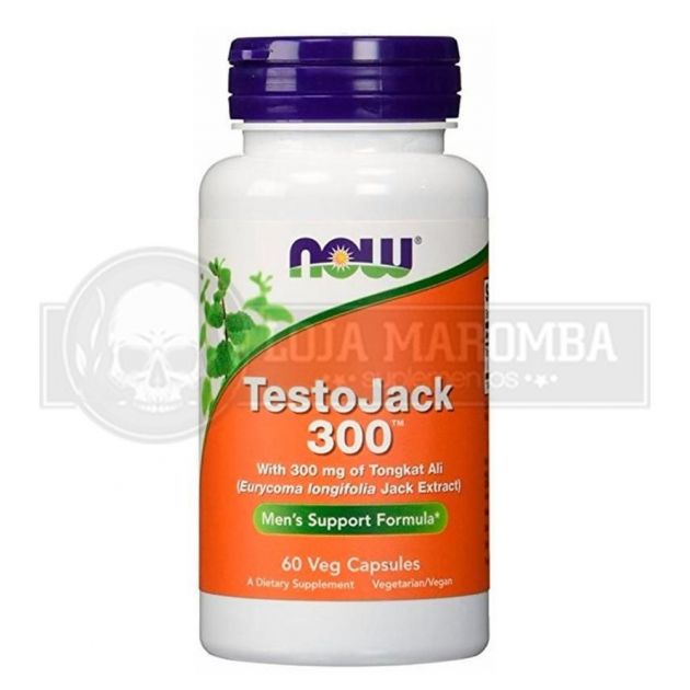 Testojack 300 (60 Cápsulas) - Now Foods