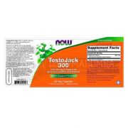 Testojack 300 (60 Cápsulas) - Now Foods