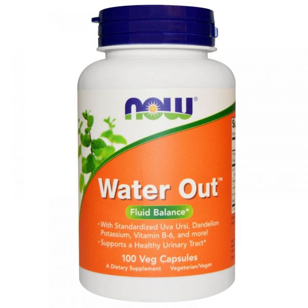 Water Out Now (100 cápsulas) - Now Foods